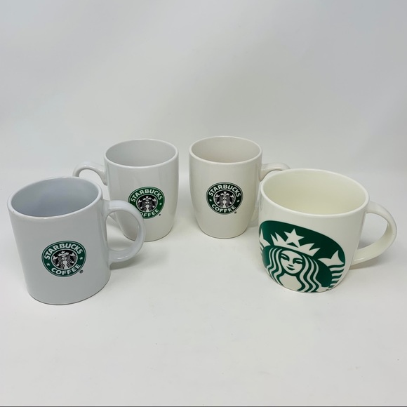 Starbucks Other - Starbucks Siren Logo Coffee Tea Mug Assortment, Set of 4